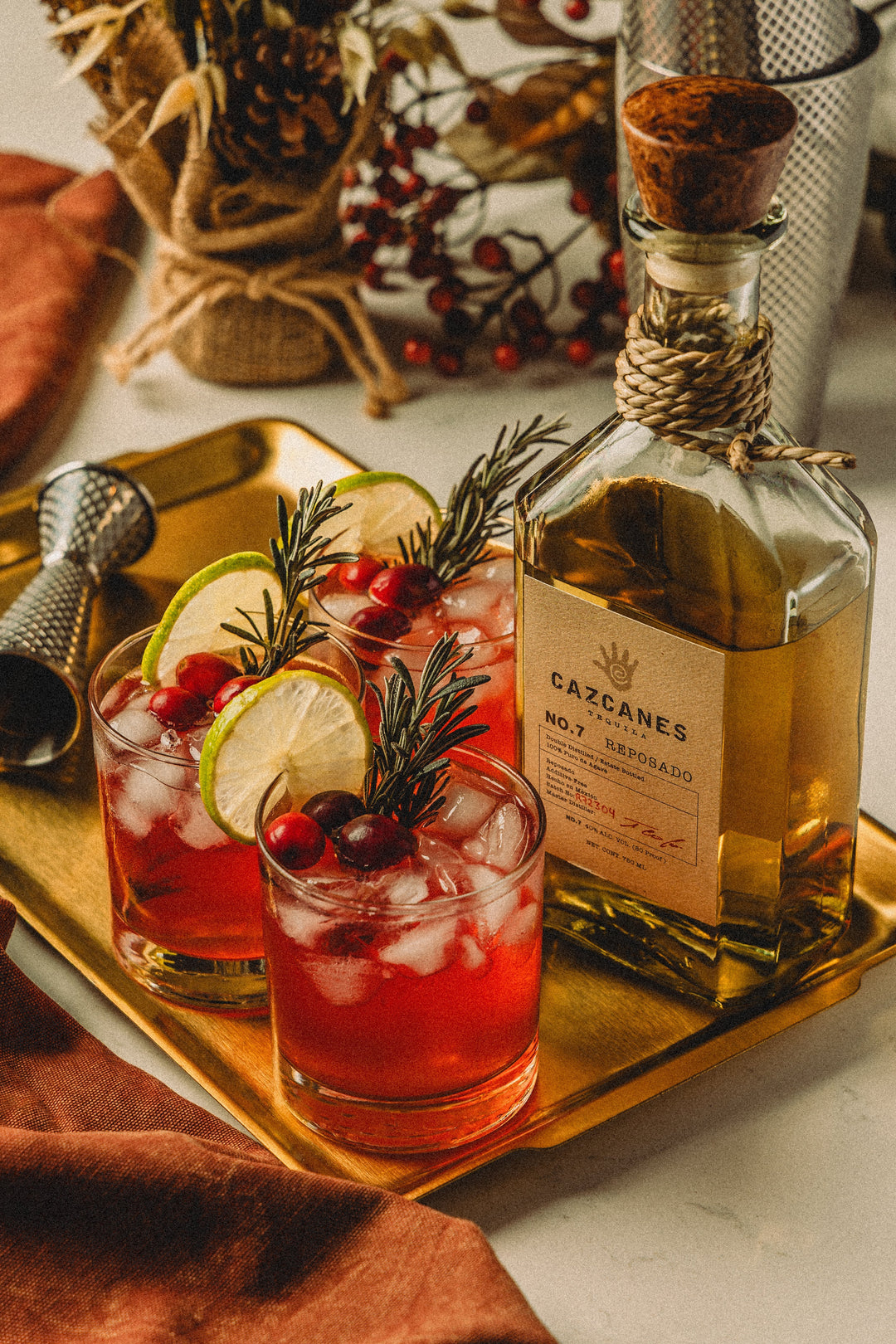 Cranberry Tequila Mule