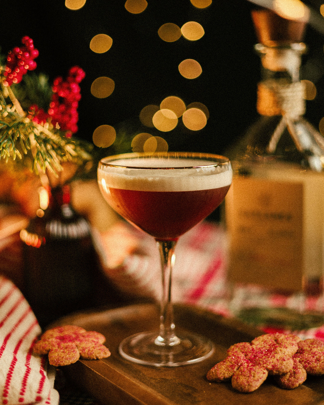 Gingerbread Tequila Espresso Martini