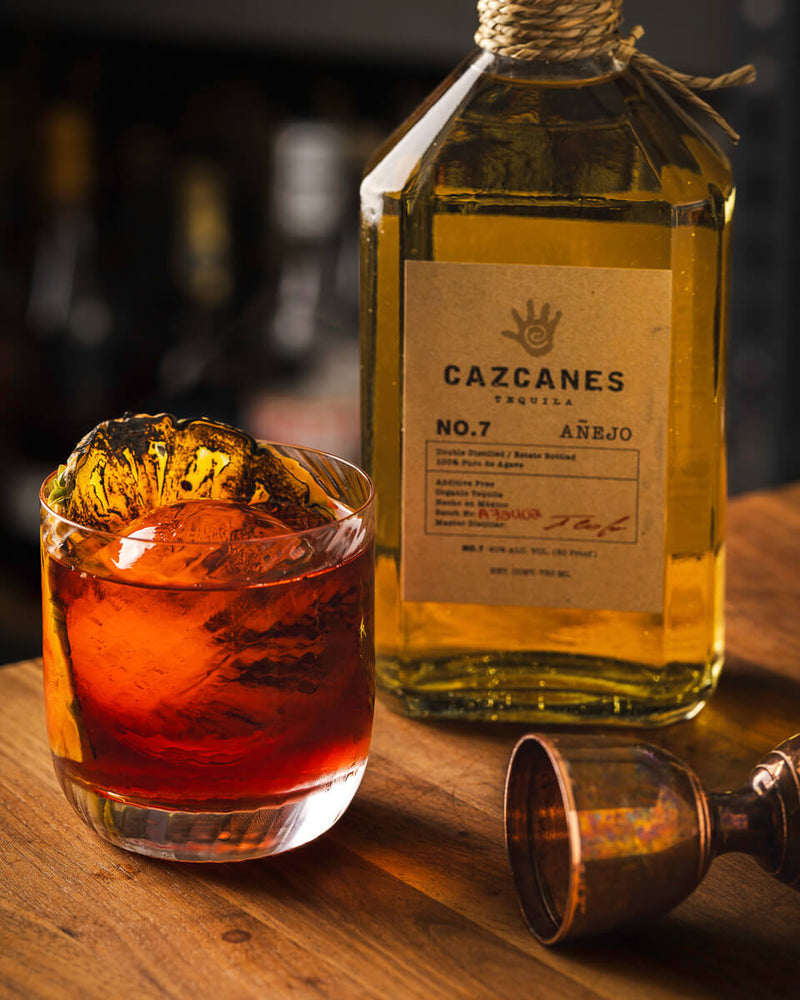 Grilled Pineapple Negroni