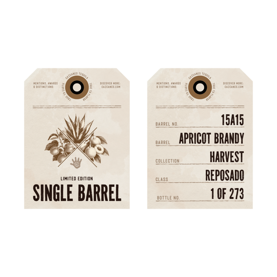 No. 9 Reposado Single Barrel: Apricot Brandy