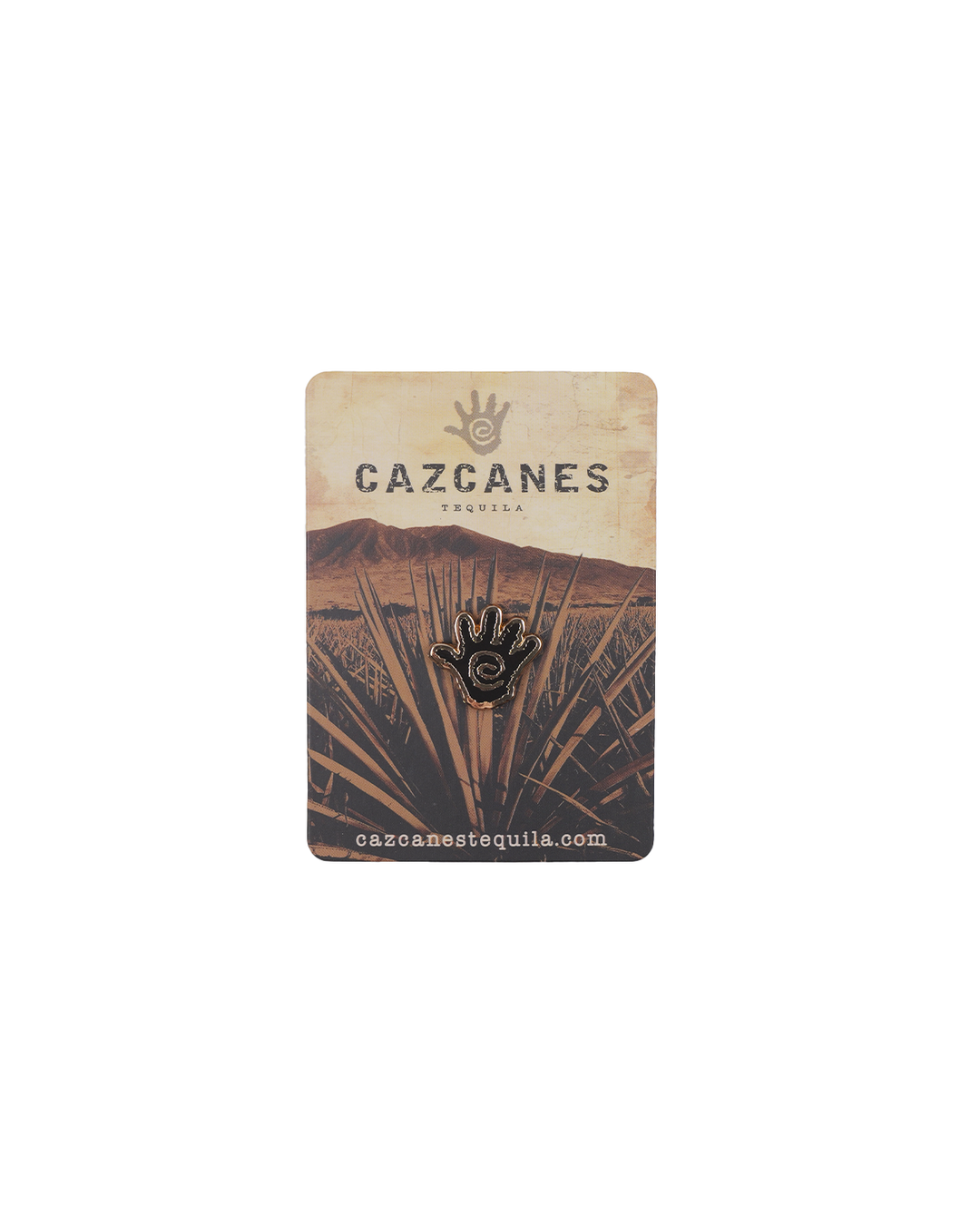 Cazcanes Healing Hand Symbol Pin