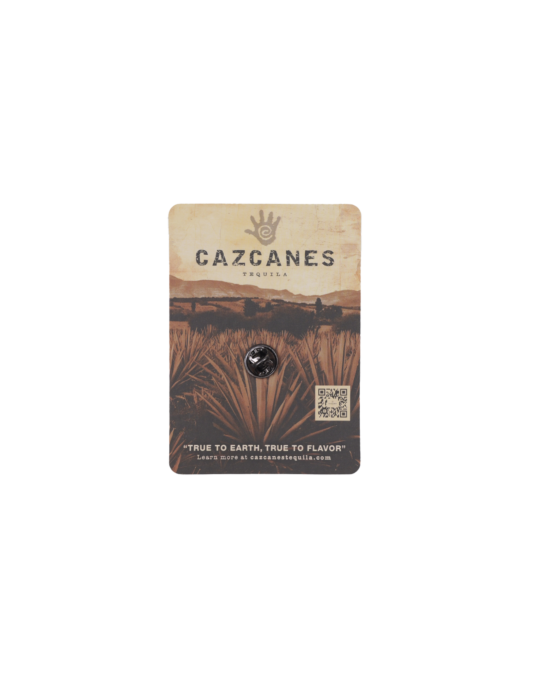 Cazcanes Healing Hand Symbol Pin