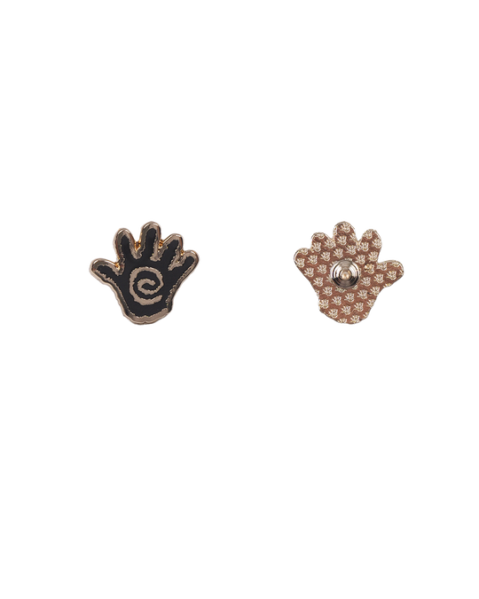 Cazcanes Healing Hand Symbol Pin