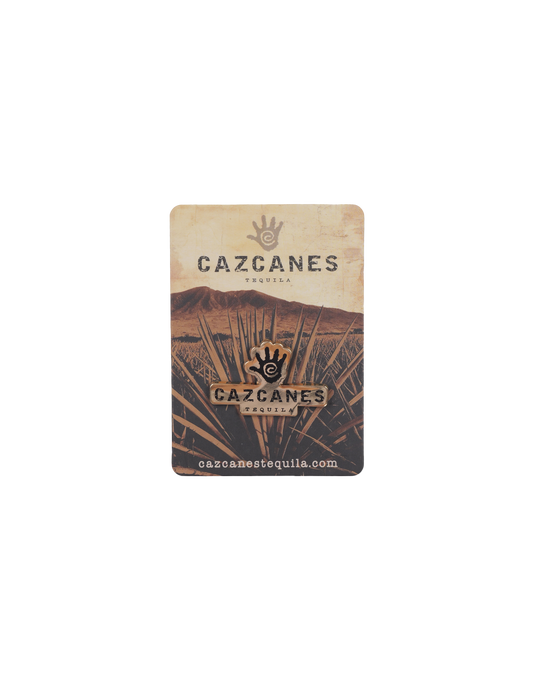 Pin con el logotipo de Cazcanes