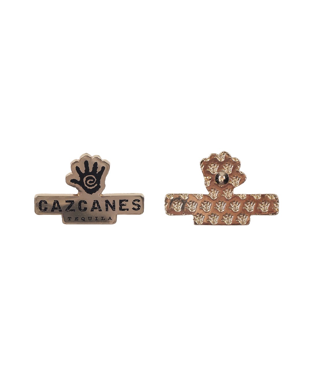 Pin con el logotipo de Cazcanes